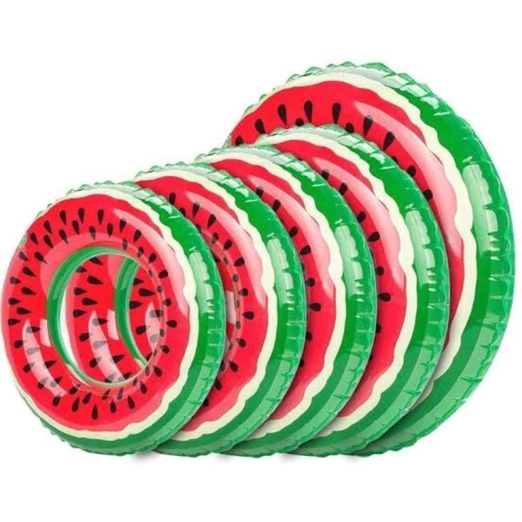 Melancia Bóia Circular Adulto e Infantil ADULTO APENAS DE 80 90 120 CM -Promoção (Merlin)