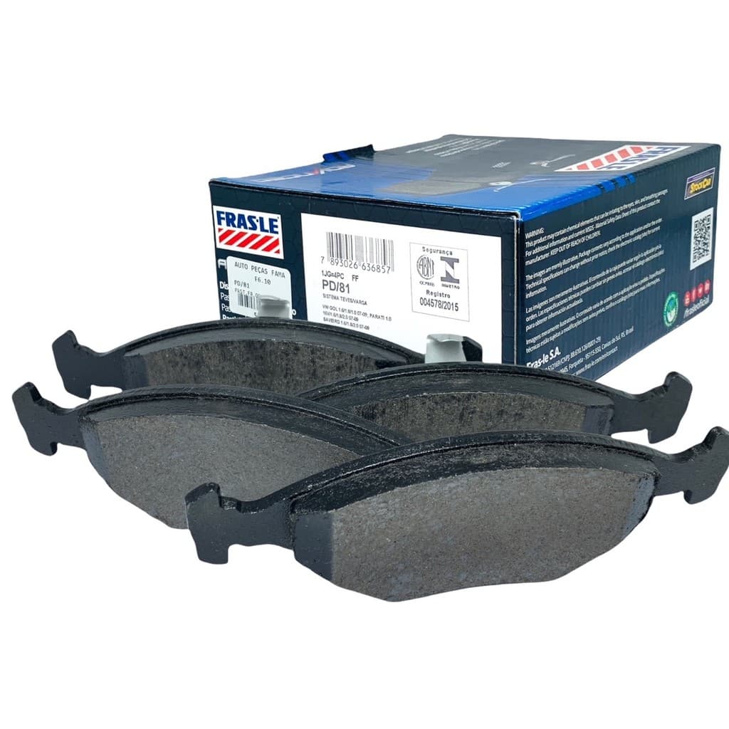 Pastilhas Freio Gol G4 Parati G4 Saveiro G4 Após 07/2009