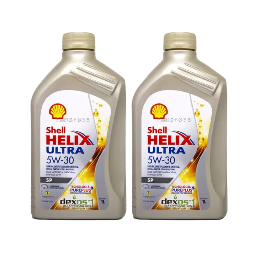 2L Óleo Motor Shell Helix Ultra 5W30 SP Dexos 1 Sintético