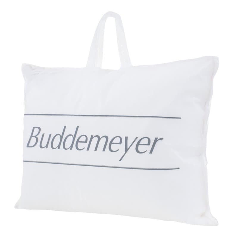 Travesseiro Toque De Pluma Buddemeyer 50x70cm Algodão Cetim 233 Fios Branco