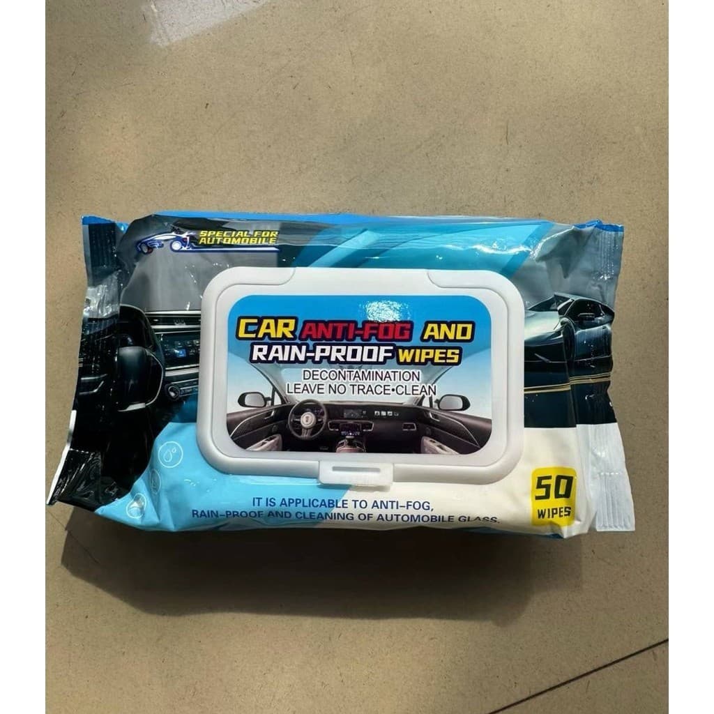 Lenços umedecidos  para vidros antiembaçante descontaminação e filme de remoção de óleo