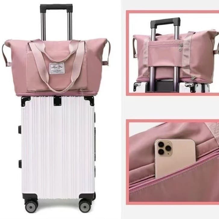 Mala de viagem dobrável leve de grande capacidade yihan