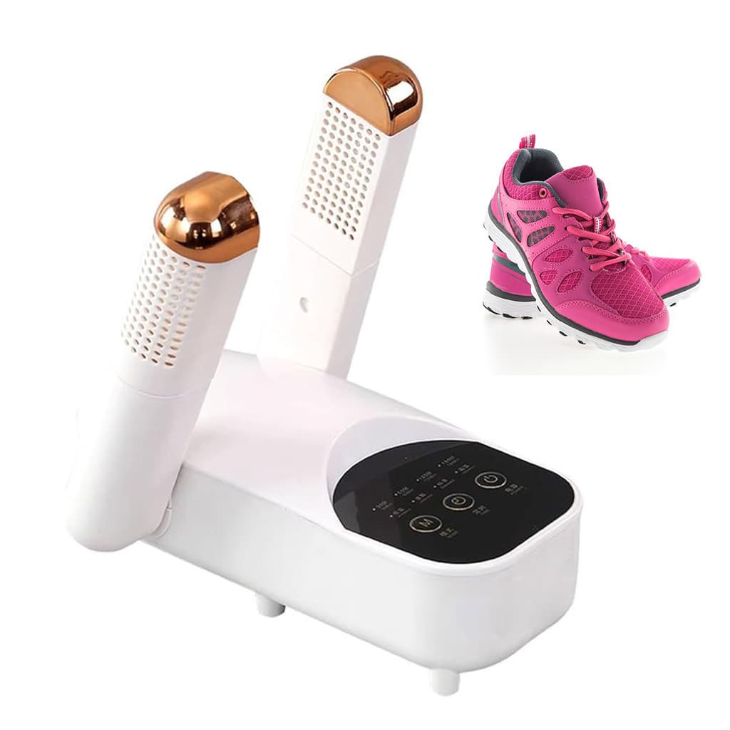 Secador de Tenis Sapato Eletrico Calçado Meia Bota Multitemperatura Temporizador Previne Odor Limpeza Higienico