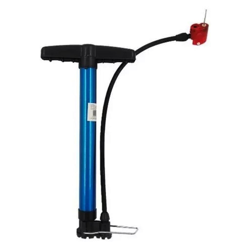 Bomba de Ar Com Bico Duplo Para Encher Boia e Pneu