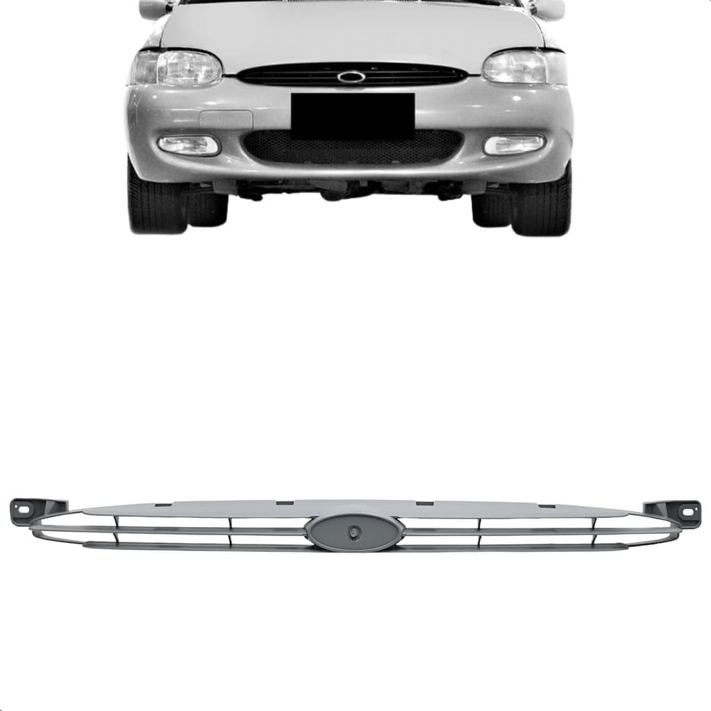 Grade Dianteira Primer Escort 1997 1998 1999 A 2001