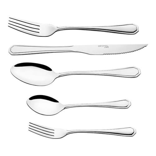 Jogo Garfo Faca  Inox  30 Peças Bar/restaurante Bufffet