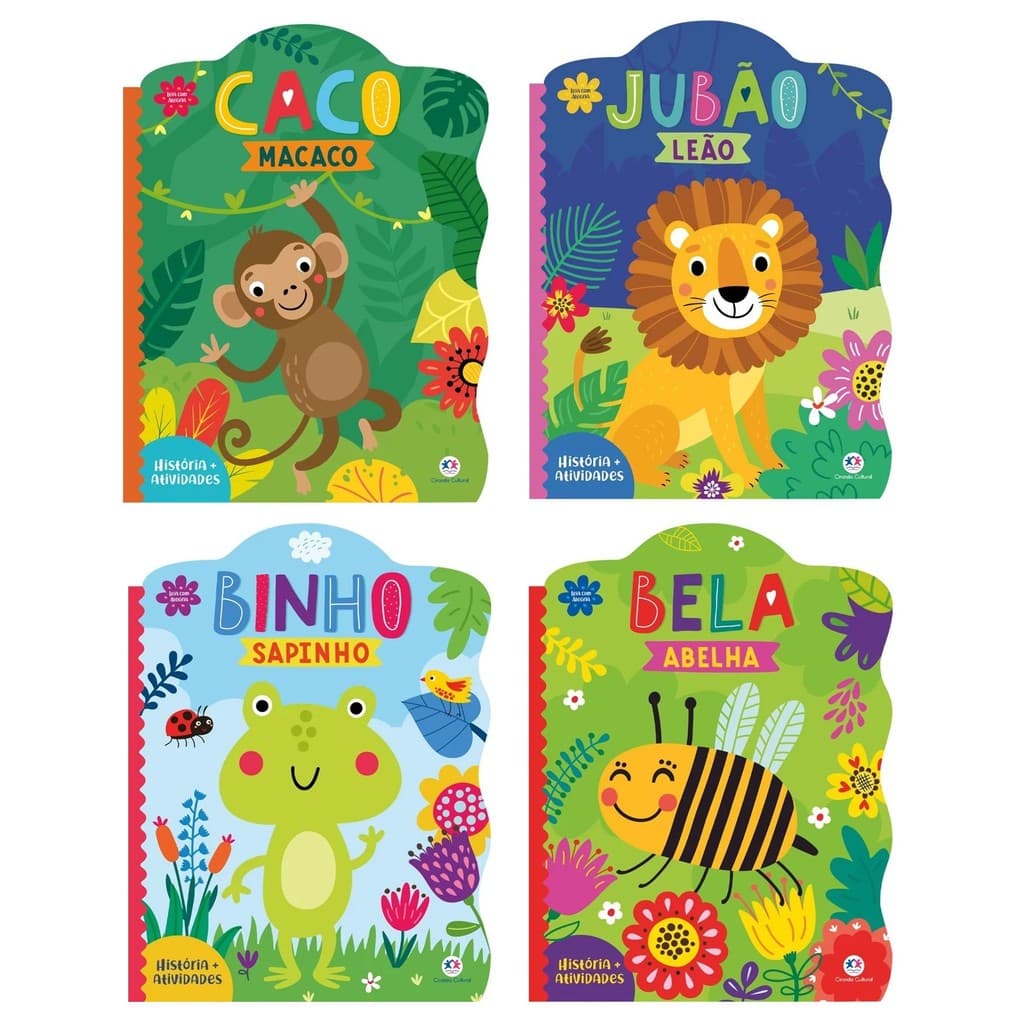 Kit com 4 Unidades - Leia com Alegria