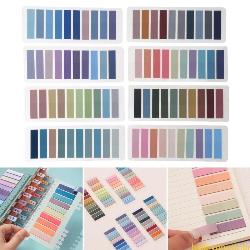 1600Pcs Páginas Sticky-Notes Tabs Livro