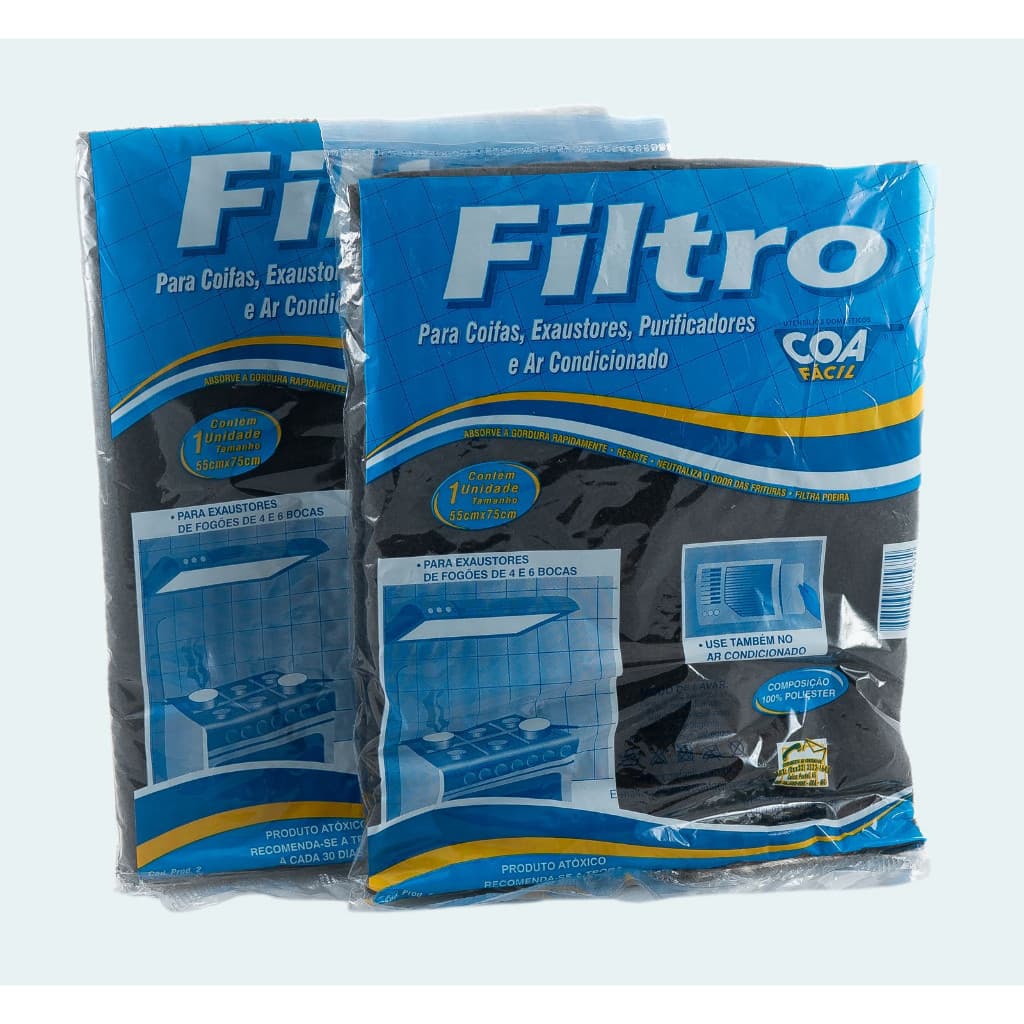 Filtro Manta para Coifa, Exaustor, Depurador Coa Fácil