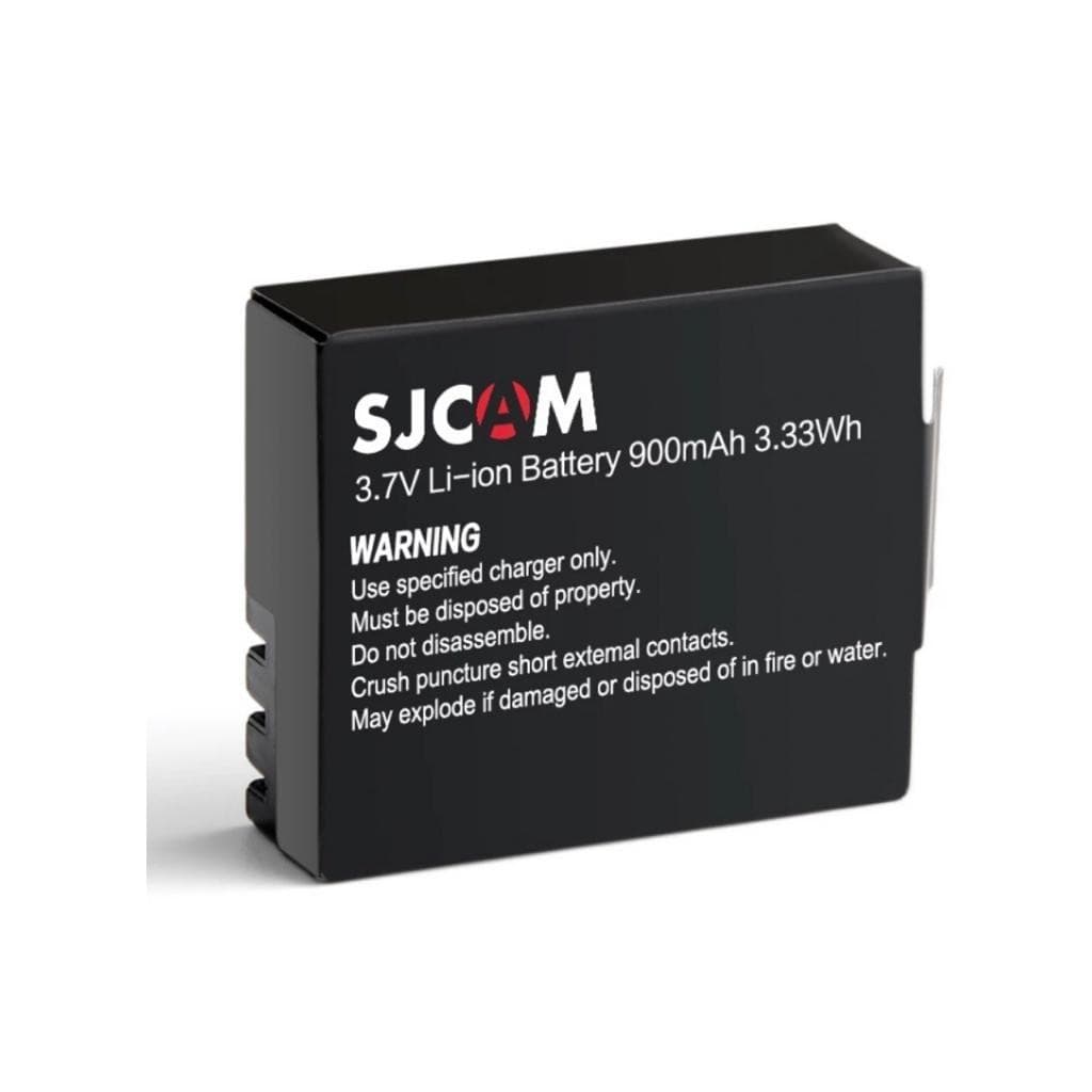 Bateria Sjcam Recarregável Sj4000 Sj5000 M10 3,7v 900mah Para Câmeras De Ação 4k Gopro