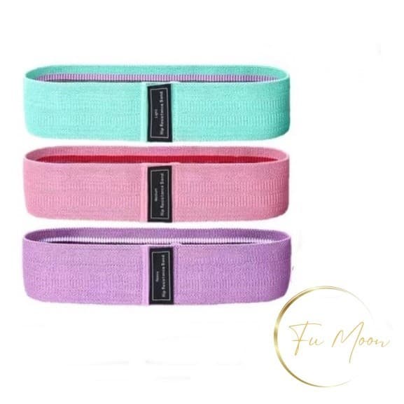 Kit 3 Faixas Elásticas De Exercício Hip Resistance Bands promoção
