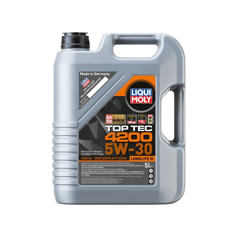 LIQUIMOLY TOP TEC 4200 5W30 SP C2/C3 VW 504.00/507.00 5 LT