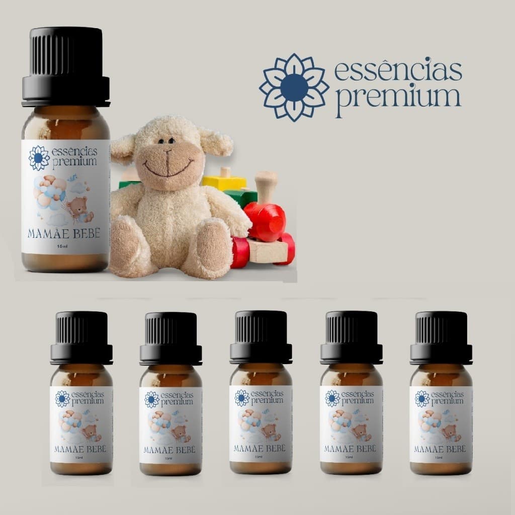 Essência Mamãe Bebê Para Umidificador Difusor Aromatizador 15ml a Base de Água
