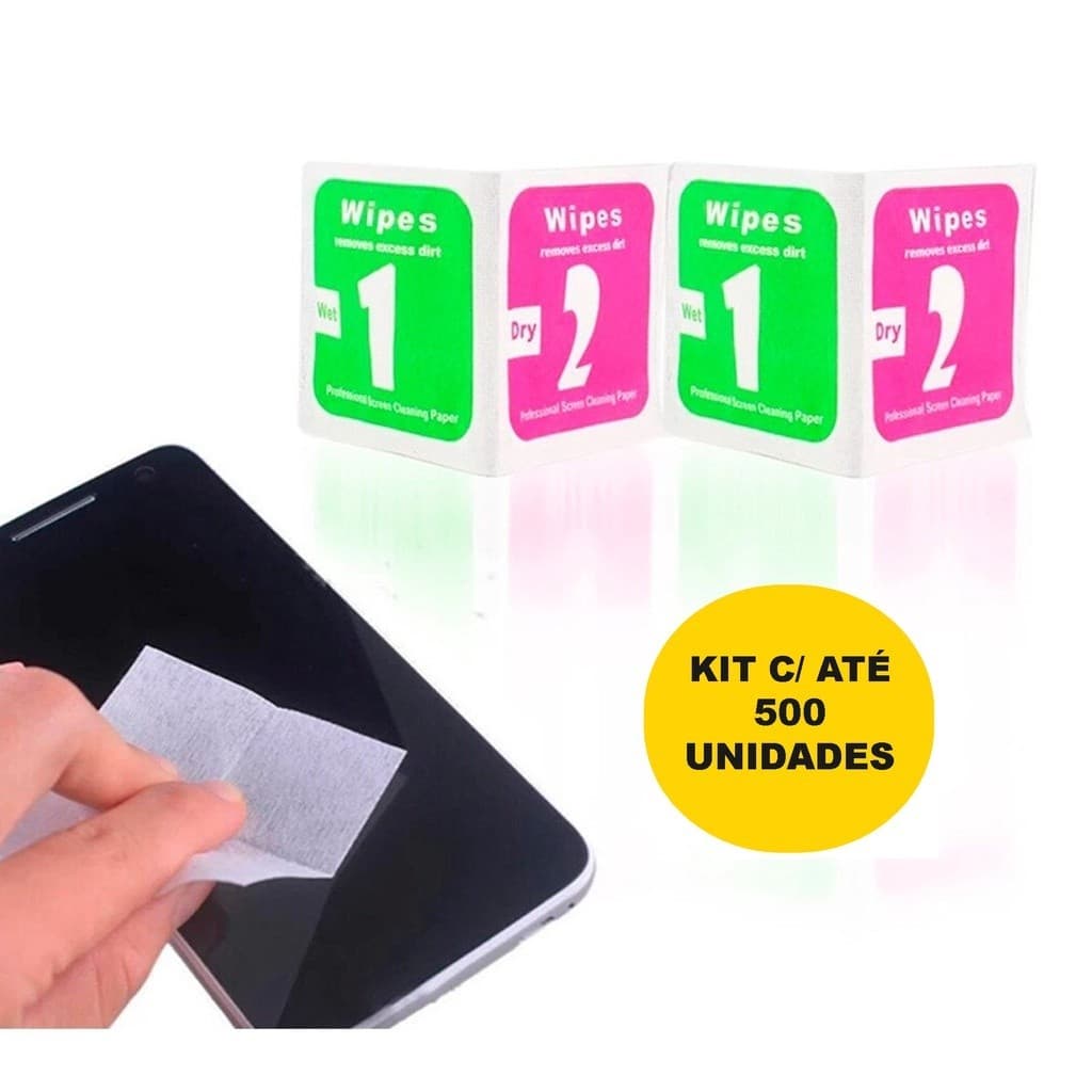 Kit Limpeza Para Aplicação de Película Tela Celular