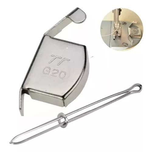 Guia Magnético e Pinça Passa Fita para Máquina de Costura