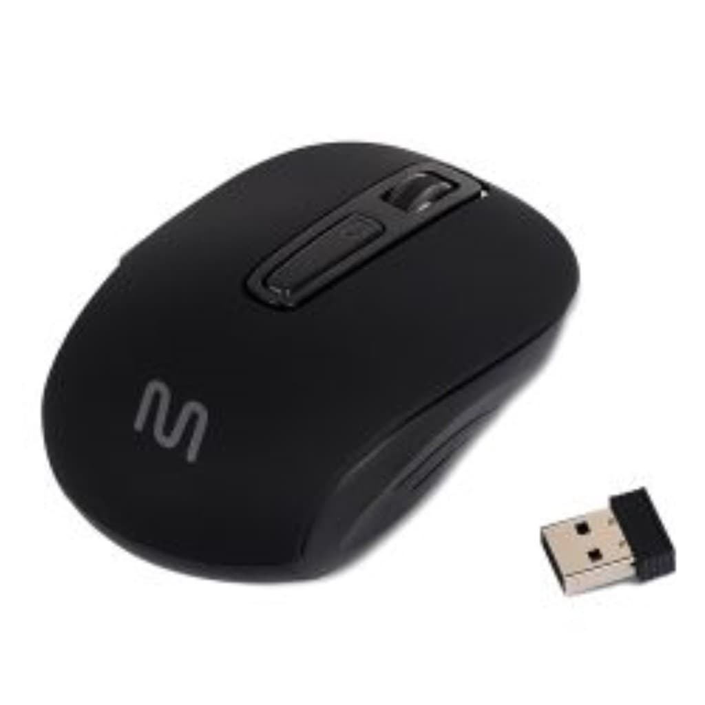 Mouse Sem Fio Usb Recarregável 1600dpi Multilaser Mo277