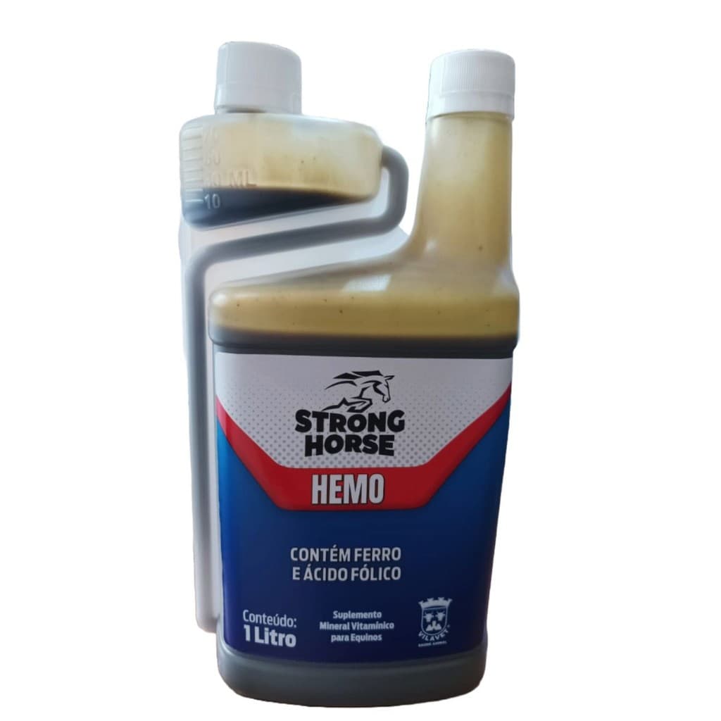 STRONG HORSE HEMO SUPLEMENTO VITAMINICO PARA EQUINOS 1L