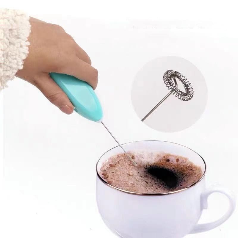 Mini Misturador Batedor Mixer Elétrico Para Claras de Ovos Leite Café Cores Sortidas Utensílios de Cozinha Pilha