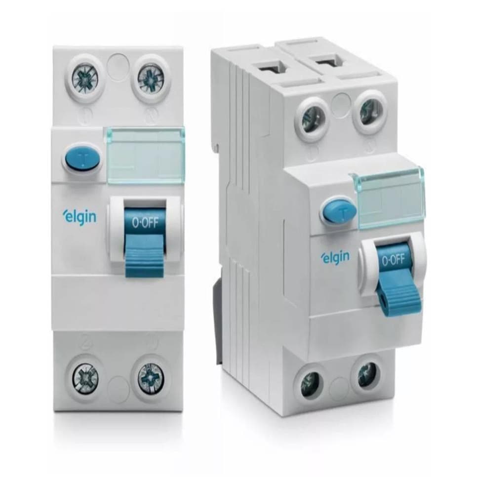 Interruptor Diferencial Bipolar Elgin IDR Dr 30ma 25A 40A 63A 80A