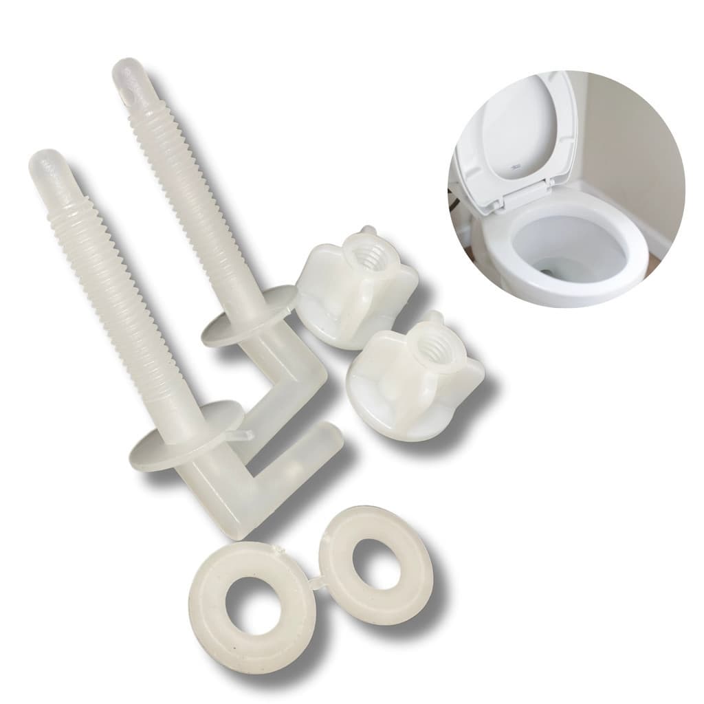 Parafuso P/ Vaso Sanitário Assento Deca Ravena Izy Aspen Targa Ap01 Astra Conjunto Para Fixação 6pçs