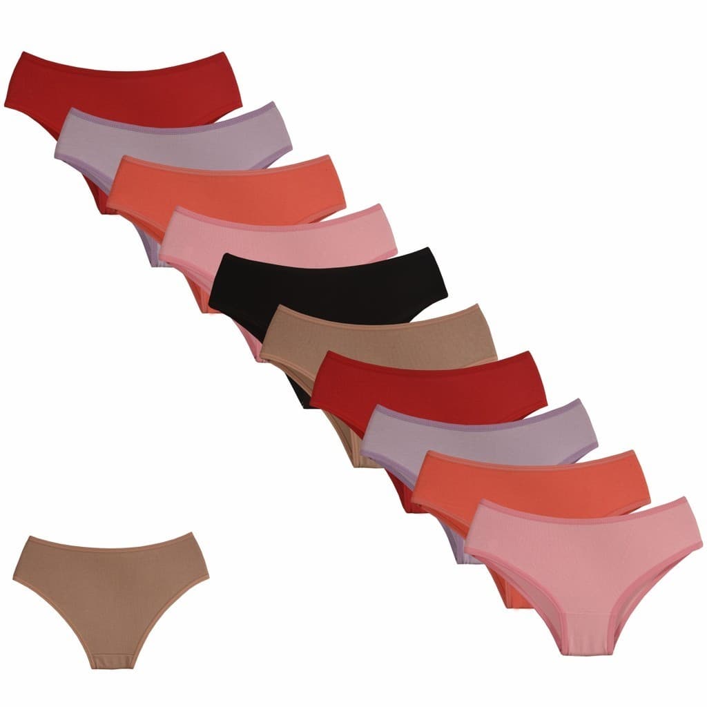 Kit 10 Calcinha Infantil Confortável