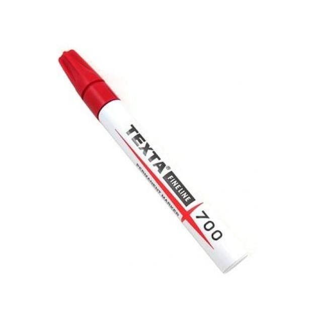 Caneta Marcadora De Pele Cirúrgica Texta 700 Vermelho