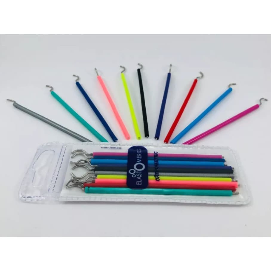 Borrachinha Aparelho Ortodôntico 1.000 Liguinhas Sortidas - Material de Qualidade