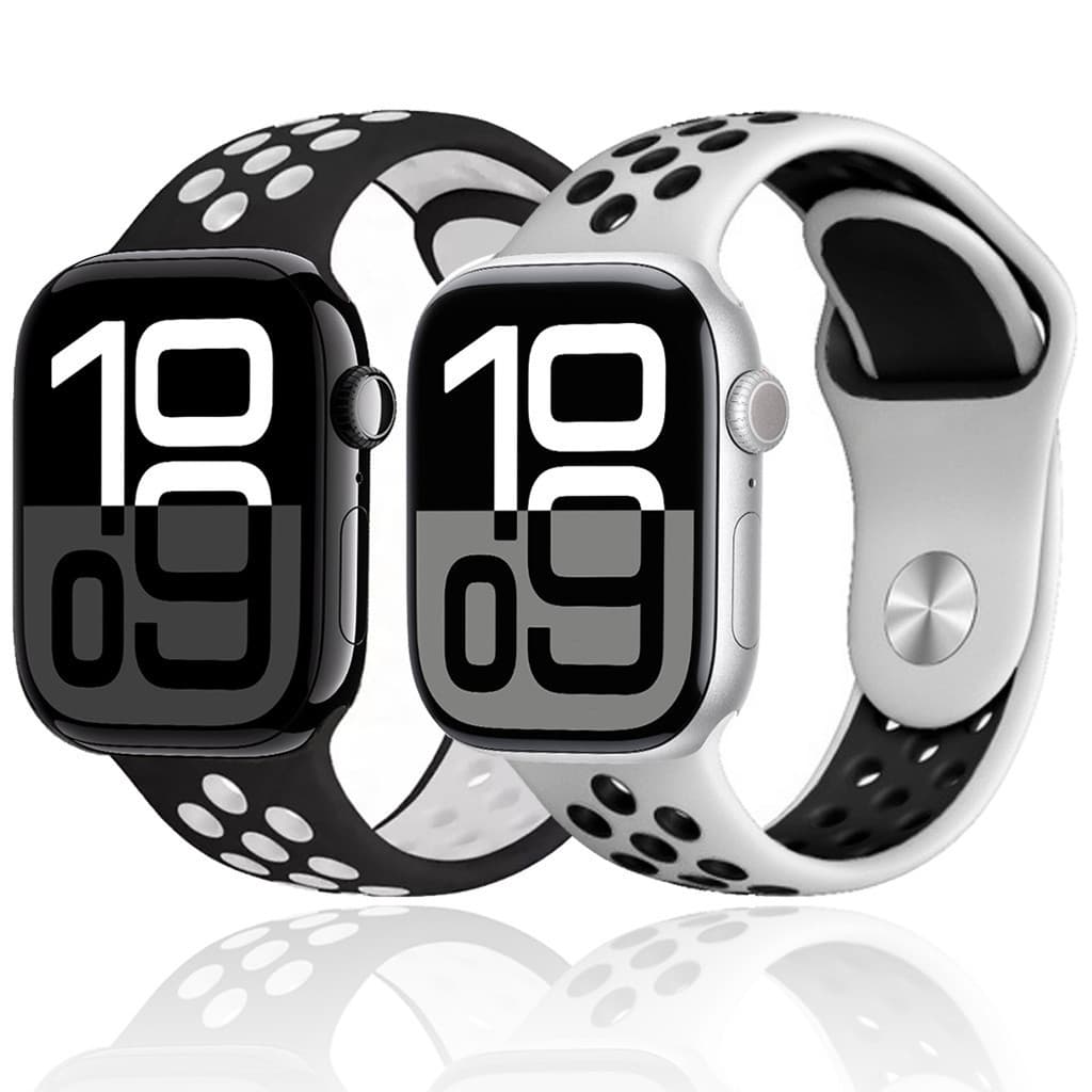 Pulseira para iwatch Apple Watch Ultra 3 Series 11 10 9 8 7 SE 6 5 4 3 IWO T800 GS8 HW68  45mm Solo Loop Silicone