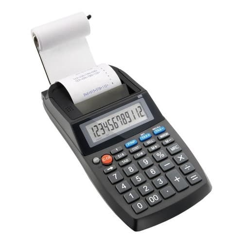 Calculadora De Mesa Elgin Ma-5111 Com Bobina 12 Dígitos