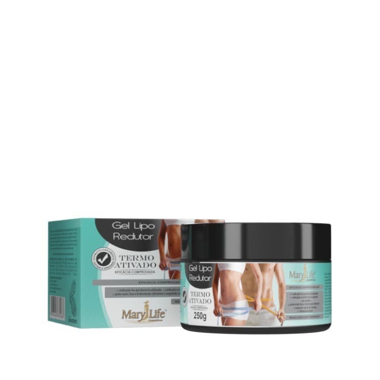 Gel Lipo Redutor Termo Ativado Eficácia Mary Life 250gr.