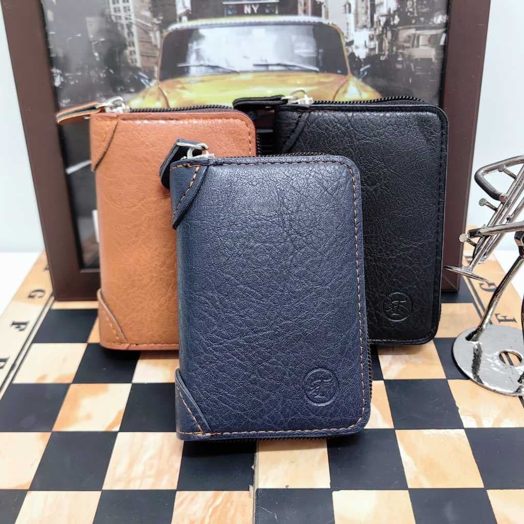 Porta Cartão Masculina Couro Sintético Porta Cartões Carteira