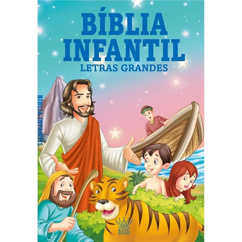 Bíblia Infantil - Letras Grandes