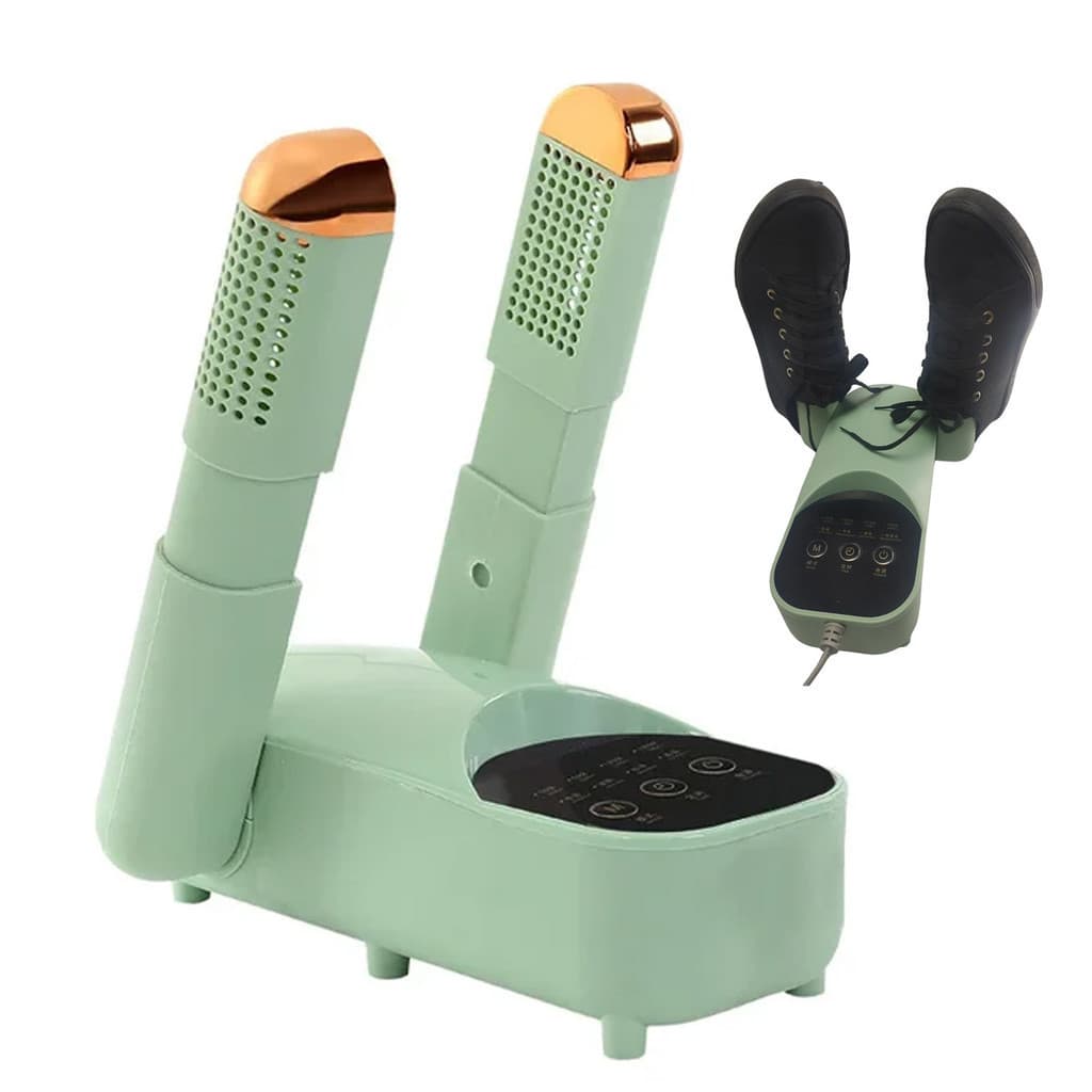 Secador de Tenis Sapato Eletrico Bota Calçado Meia Multitemperatura Temporizador Limpeza Higienico