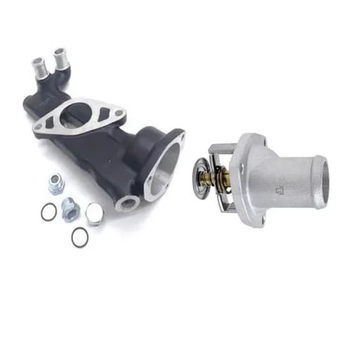 Carcaça E Valvula Termostatica Astra Vectra S10 Valvula Reta