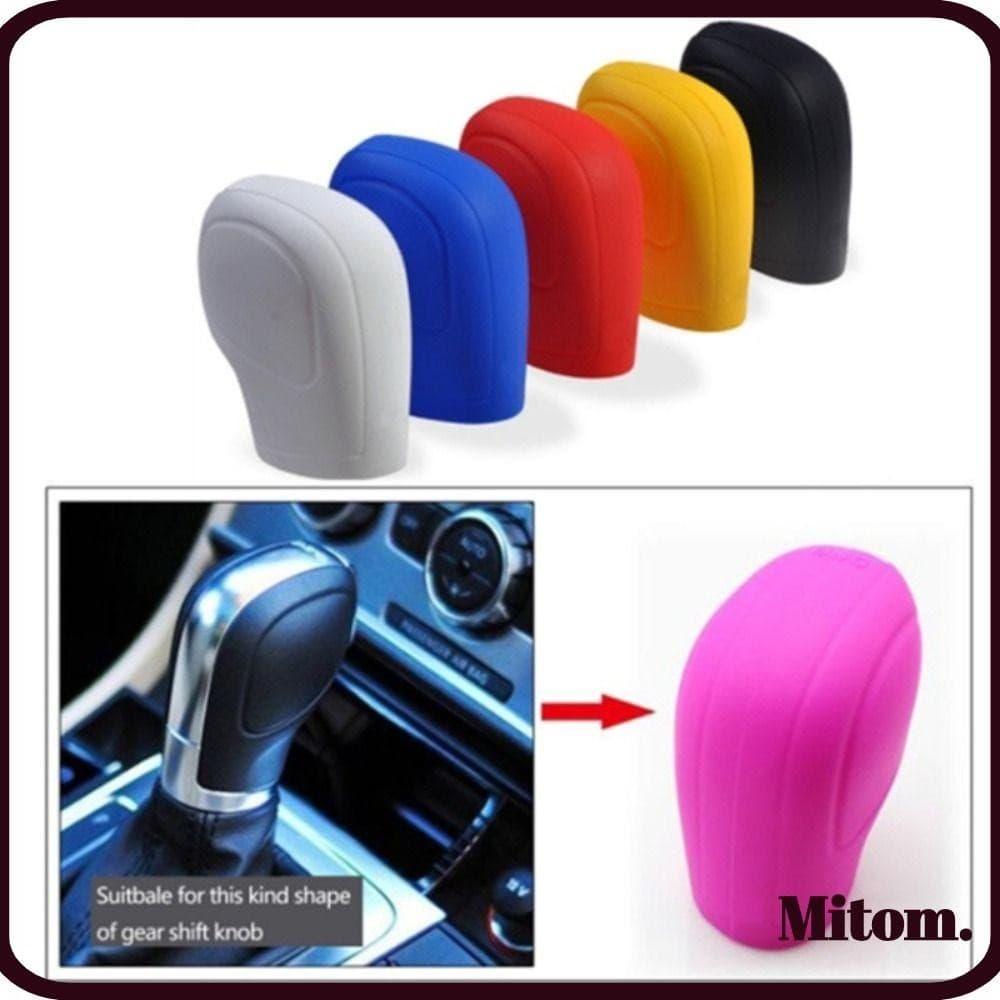 Capa Do Botão De Mudança De Marcha Carro MITOM , De Alça Automática De Silicone , Interior