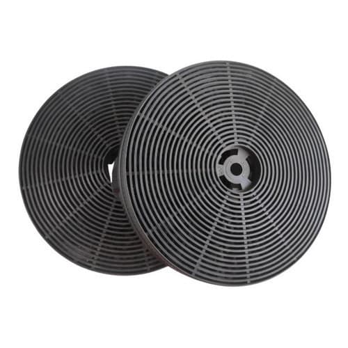 2 Filtros De Carvão Ativado Para  Coifas Gallat Com 17,5cm 