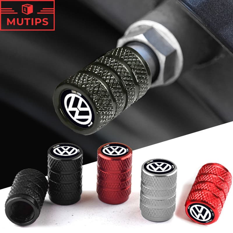 Volkswagen 4Pcs/Set Válvulas Para Pneus VW Polo 9n 9n3 gol g5 g4 g3 g6 Nivus Fox Novo Carocha Virtus