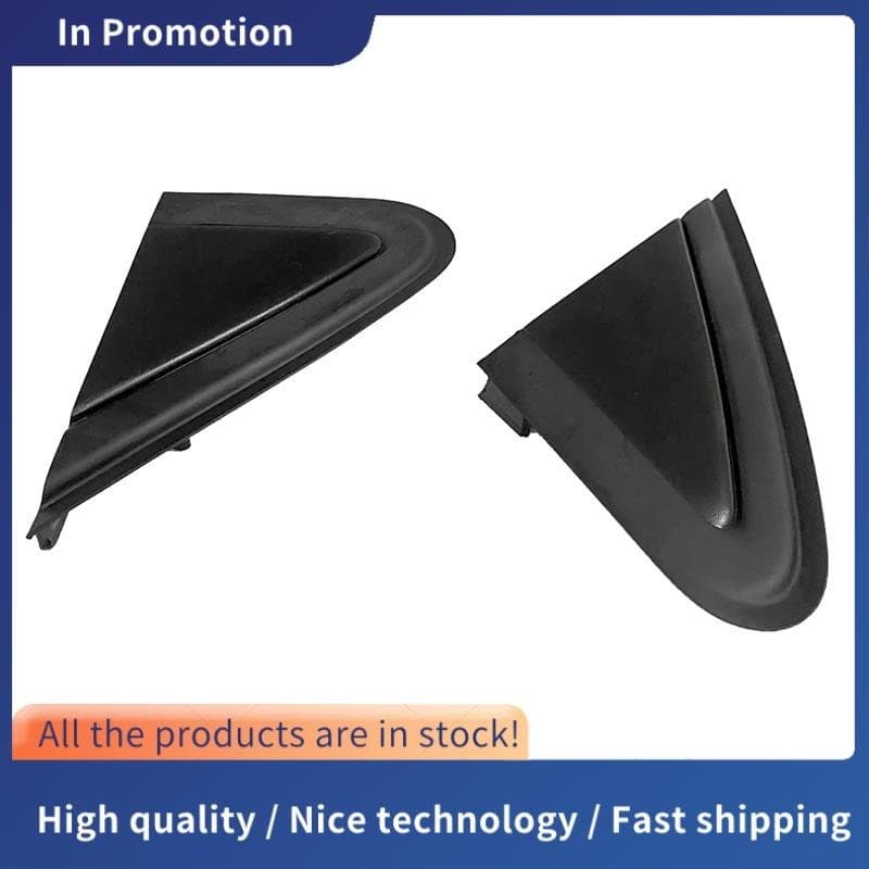 Capa Triangular De Asa Preta Espelho Retrovisor Para Polo 4 9N Cross Sedan Vento 2007 2009 2010 6Q0853273A 6Q0853274A