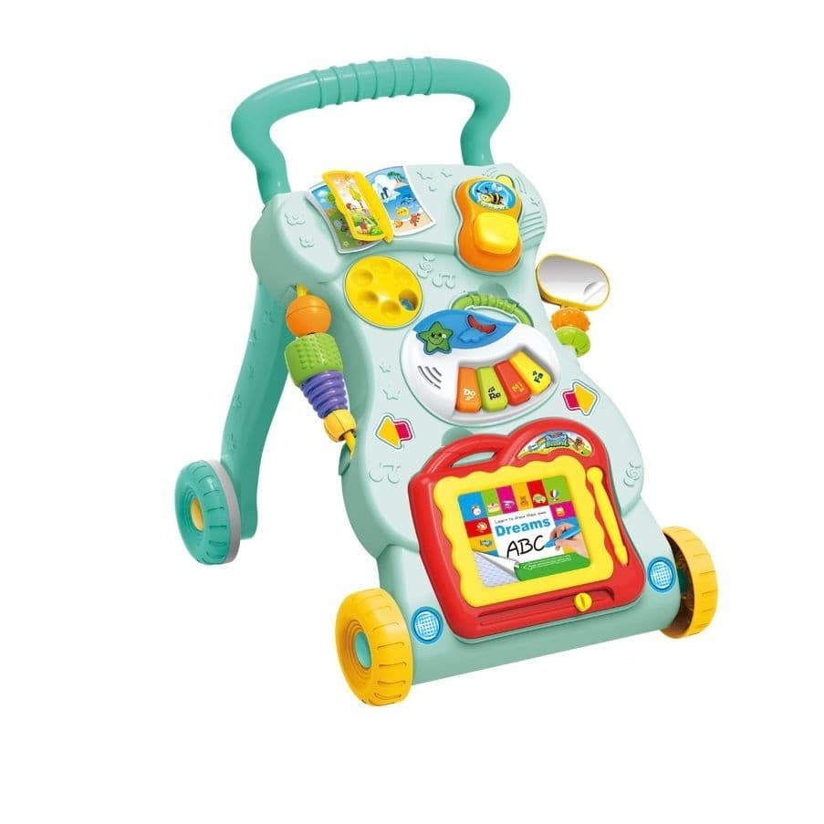 Andador de bebe Infantil Educativo Musical Wakaii Verde