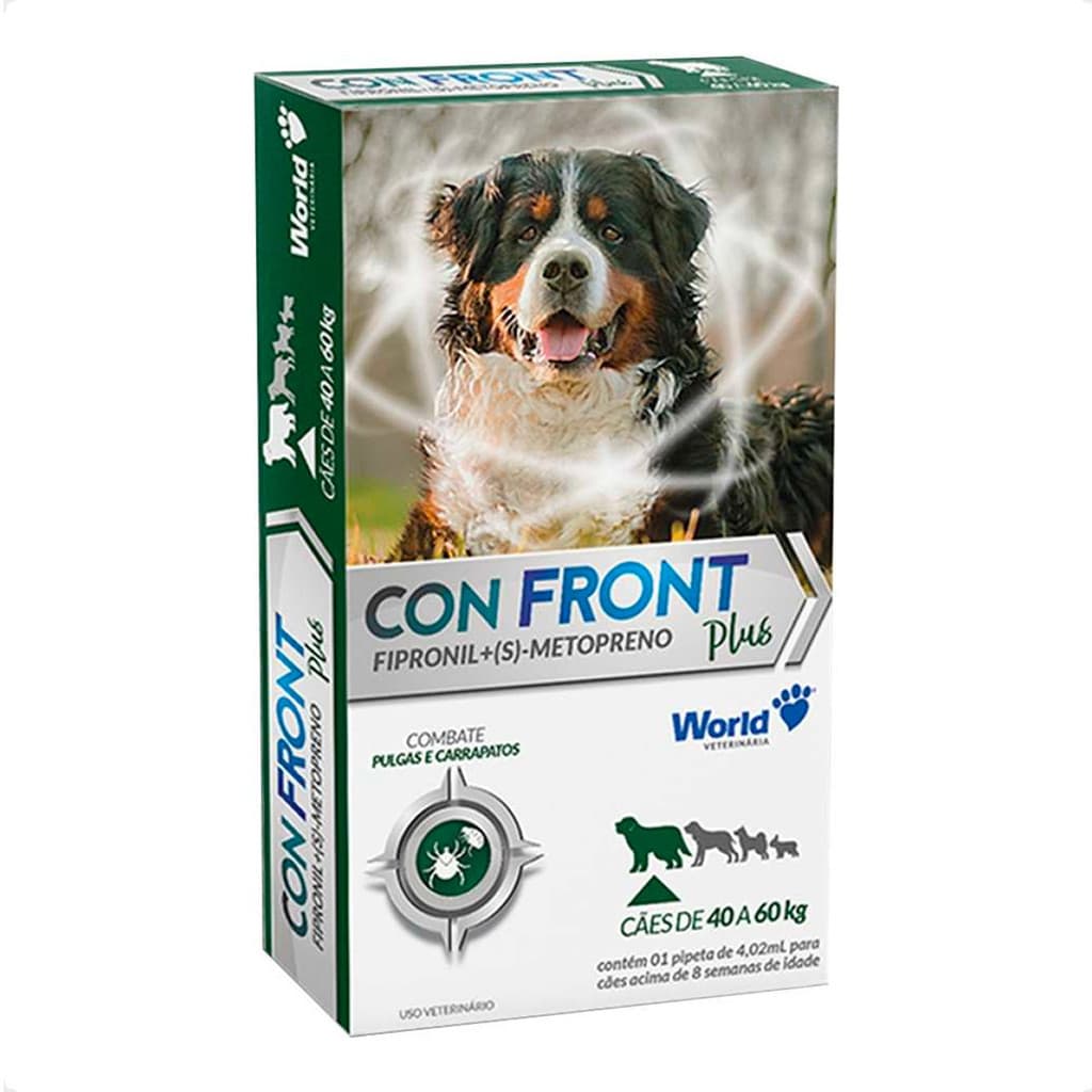 ConFront Plus Antipulgas para Cães de 40 a 60Kg - 1 Pipeta de 4,02ml
