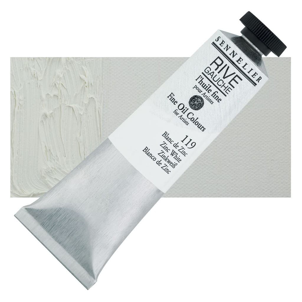 OLEO SENNELIER RIVE GAUCHE 40ML 119 ZINC WHITE