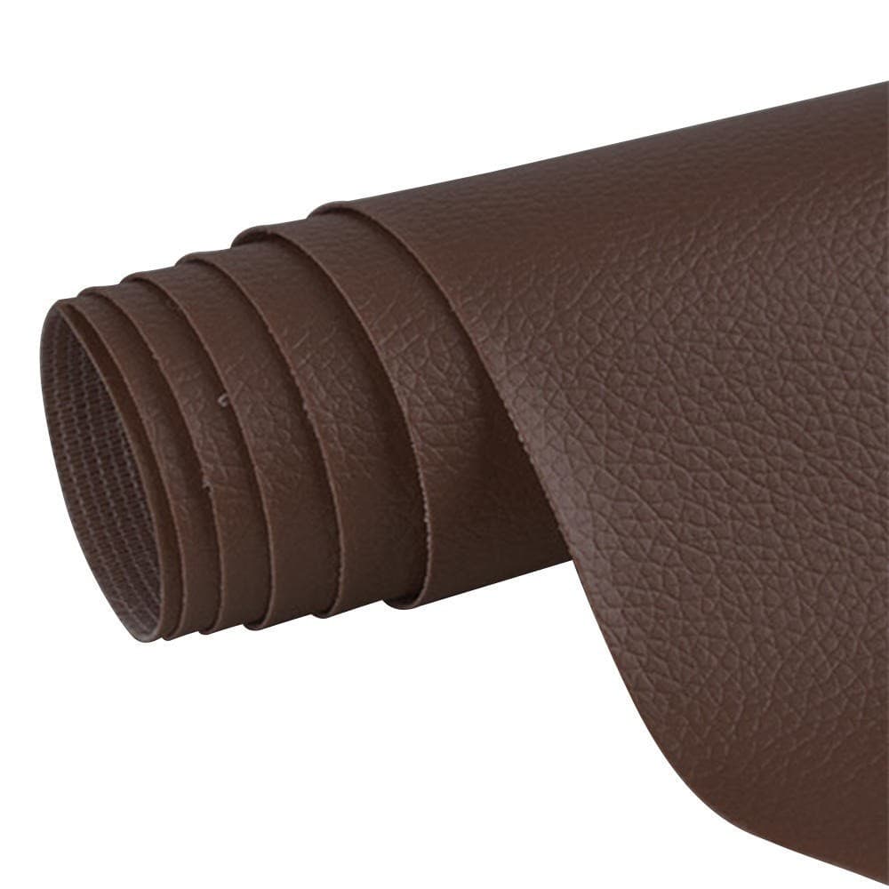 Adesivo Marrom Escuro Couro Envelopamento Cozinha Moveis