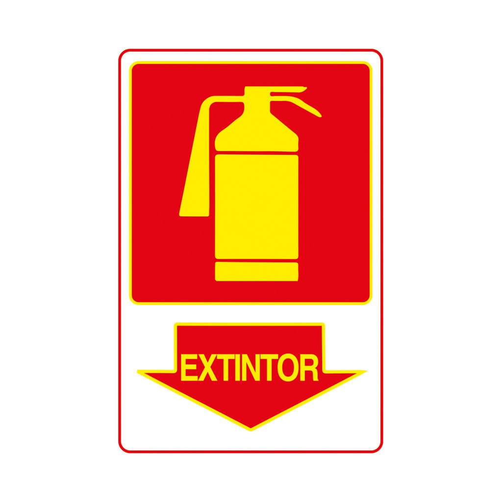 Placa De Sinalização Extintor 20x30 Qi Comunicação - X-711 Q1A