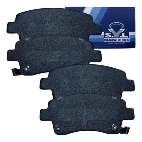 Jogo Pastilha Freio Dianteira Syl Etios 2012 2013 2014 2015 2016 2017 A 2020 Yaris 2018 2019 2020