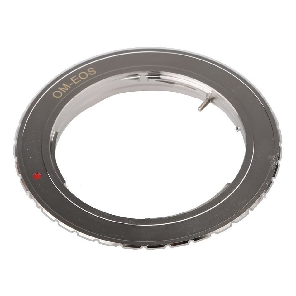 Anel Adaptador Lente Olympus Old Om-eos Canon Ef Eos-mount