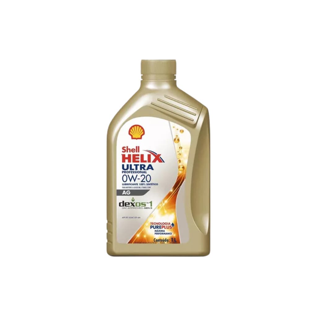 1L Óleo Motor Shell Helix Ultra 0W20 AG Dexos 1 Sintético