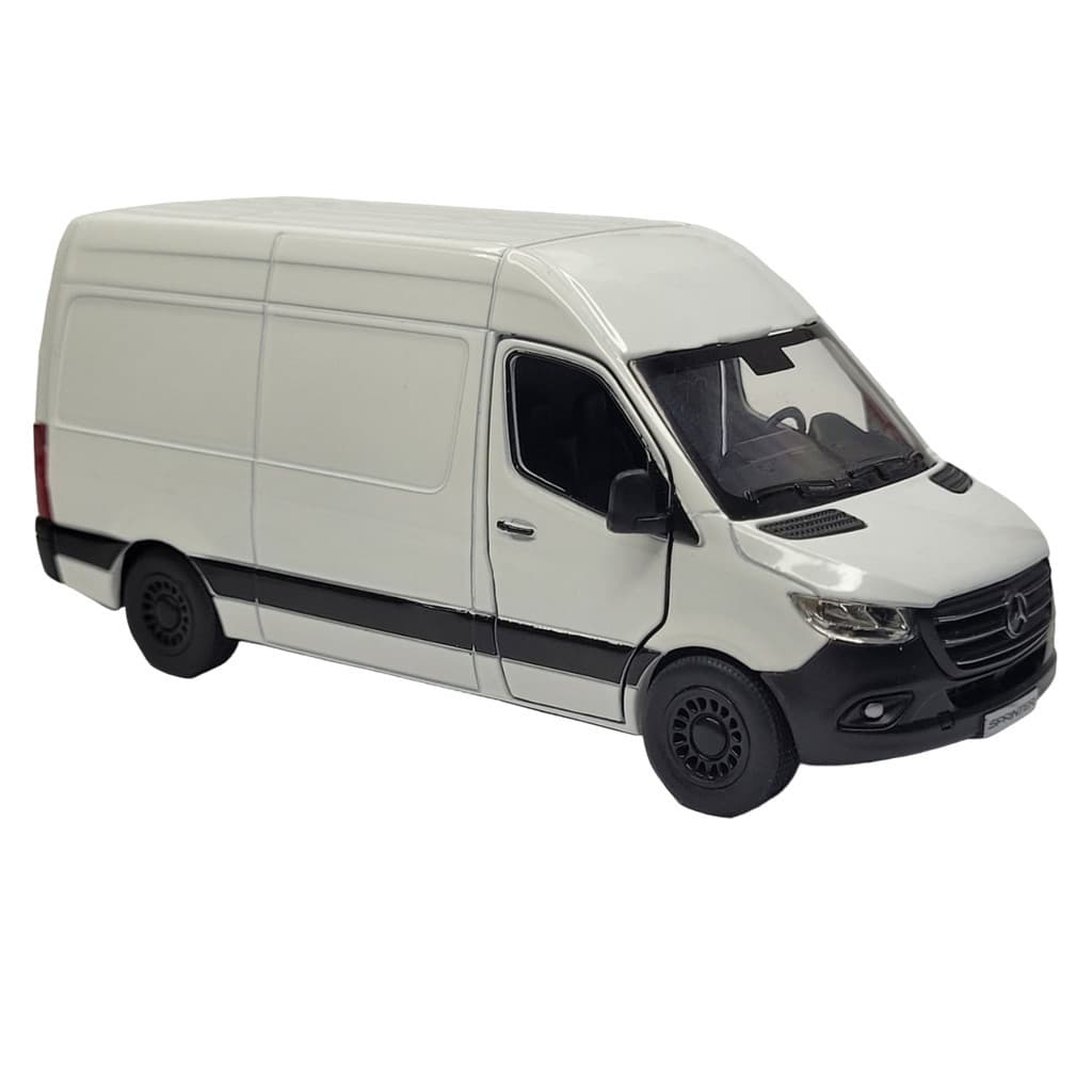 Miniatura Carrinho de Ferro Mercedes Sprinter Van Kombi