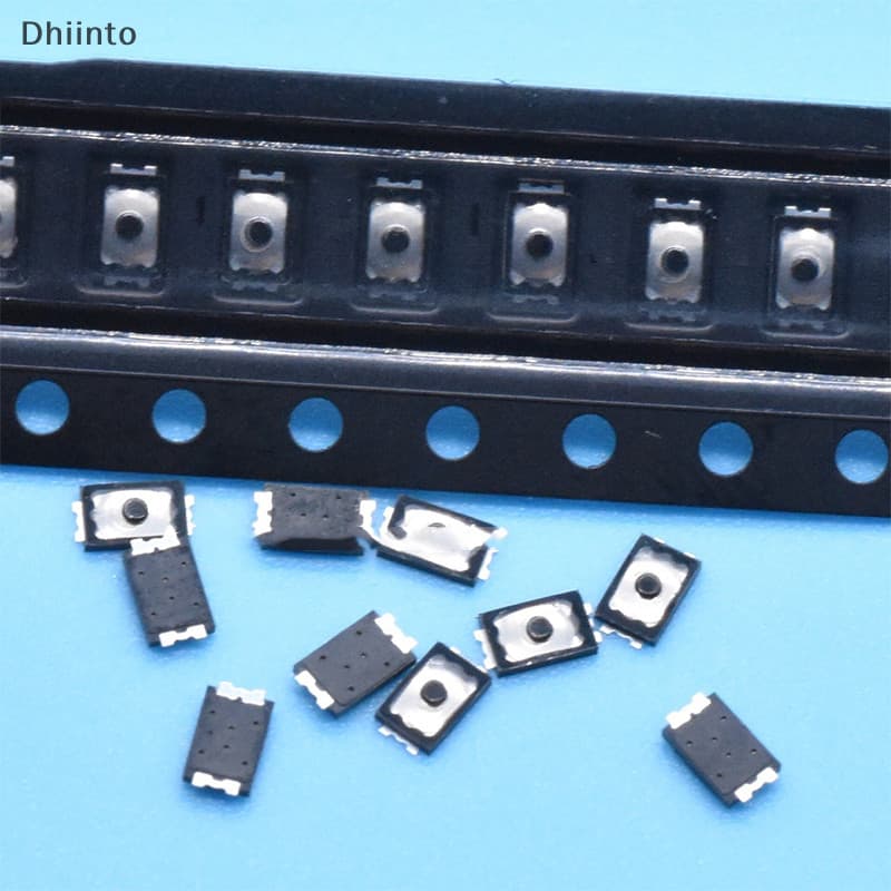 [Dhiint] 50pcs 2x3x0.6 U Botão Tátil 4 Pinos Micro SMD Fino Filme Chave Luz Toque Em