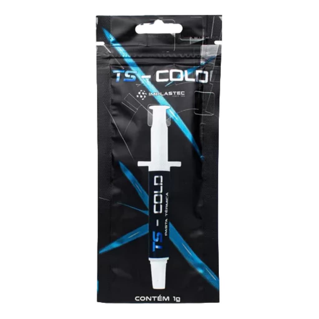 Original Pasta Térmica TS-COLD Para Computadores/ CPUs- Seringa 1g / Implastec