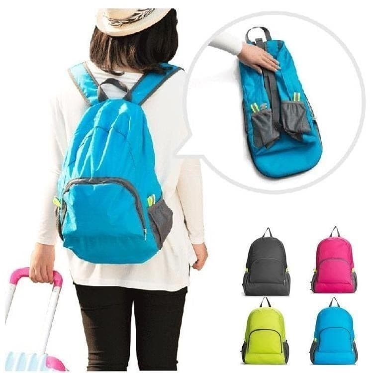 Mochila de Nylon Dobrável Para Viagem MING